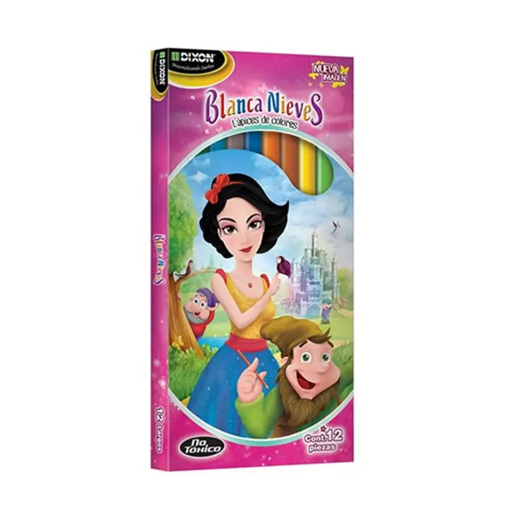 COLORES BLANCA NIEVES C/12 LARGOS