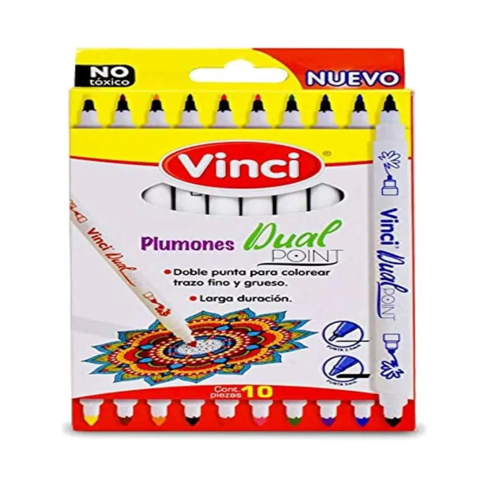 MARCADOR VINCI DUAL POINT PTE. CON 10 PZAS.