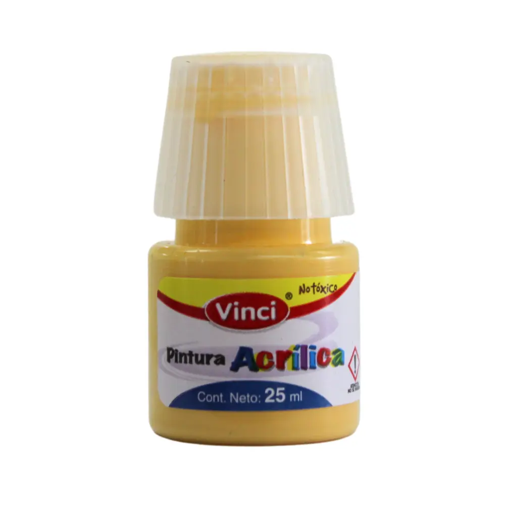 PINTURA VINCI ACRILICA 010 AMARILLO CLARO