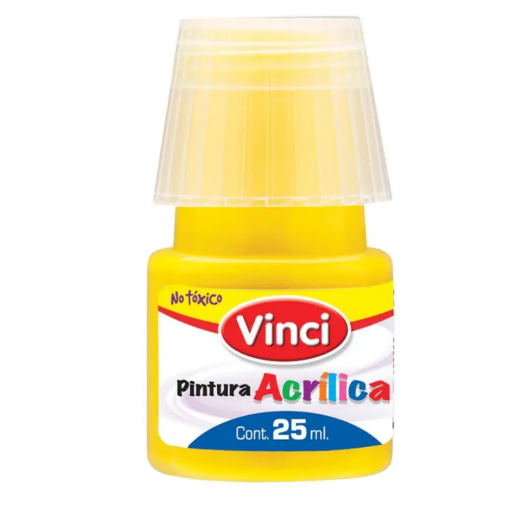 PINTURA VINCI ACRILICA 011 AMARILLO MEDIO