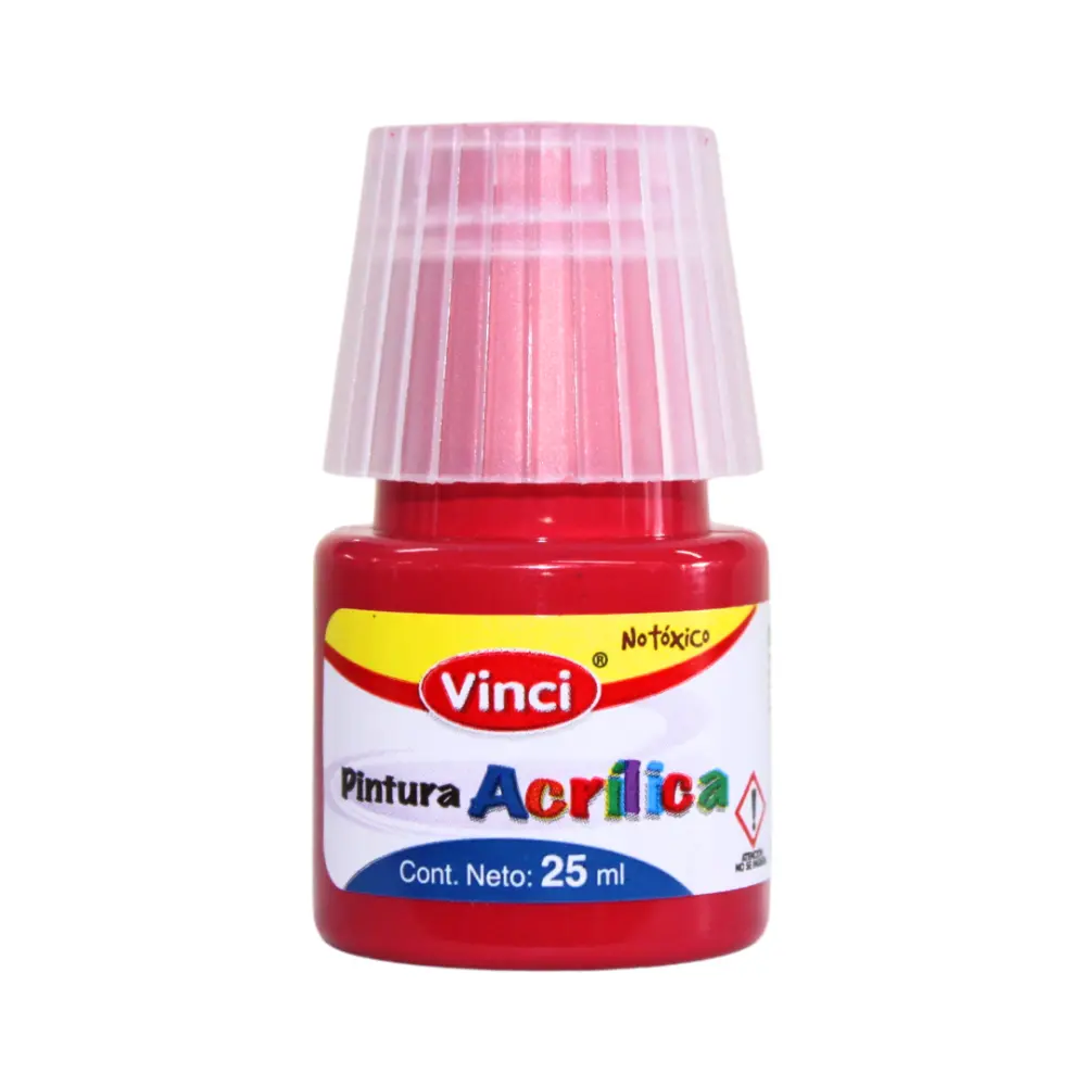 PINTURA VINCI ACRILICA 090 CARMIN