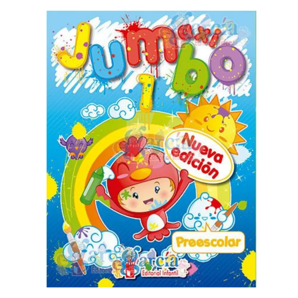 LIBRO P/COLOREAR GARCIA MAXI JUMBO 1