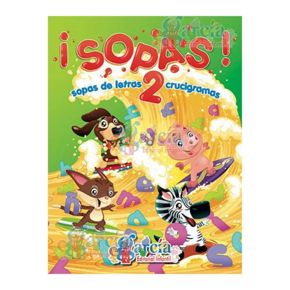 LIBRO P/COLOREAR GARCIA SOPA DE LETRAS 2