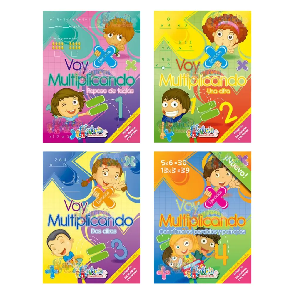 LIBRO COLECCION VOY MULTIPLICANDO