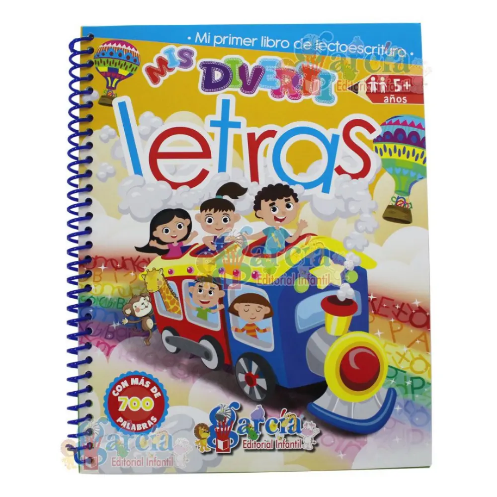 LIBRO DE ACTIVIDADES MIS DIVERTILETRAS