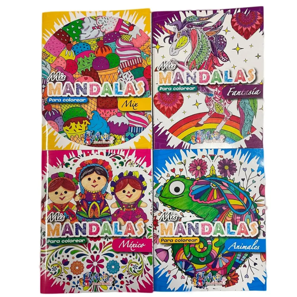 LIBRO P/COLOREAR MIS MANDALAS GARCIA