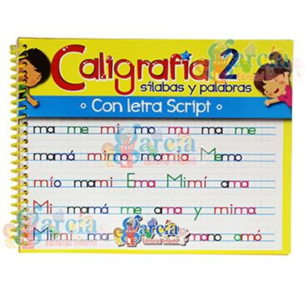 LIBRO DE ACTIVIDADES GARCIA CALIGRAFIA 2