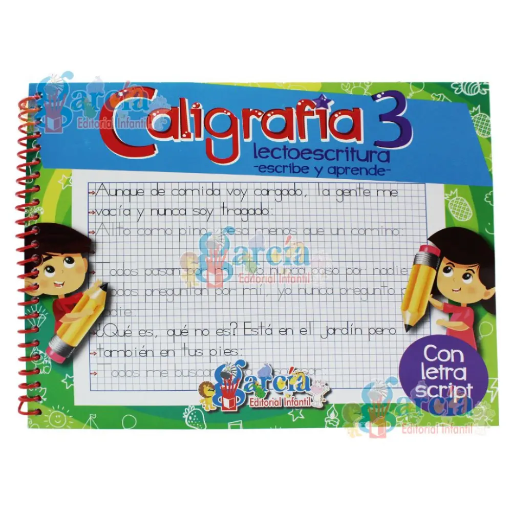 LIBRO DE ACTIVIDADES GARCIA CALIGRAFIA 3