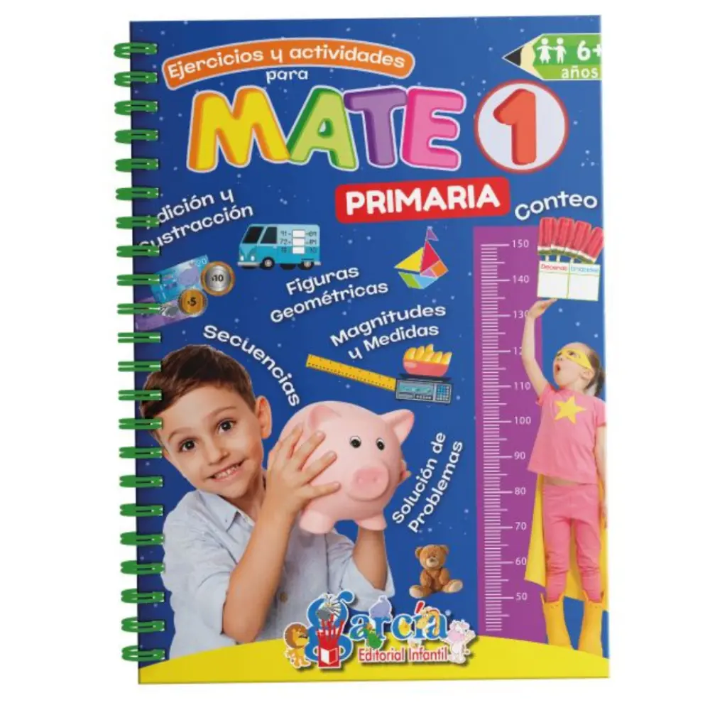 LIBRO EJERCICIO Y ACTIVIDADES GARCIA MATE 1