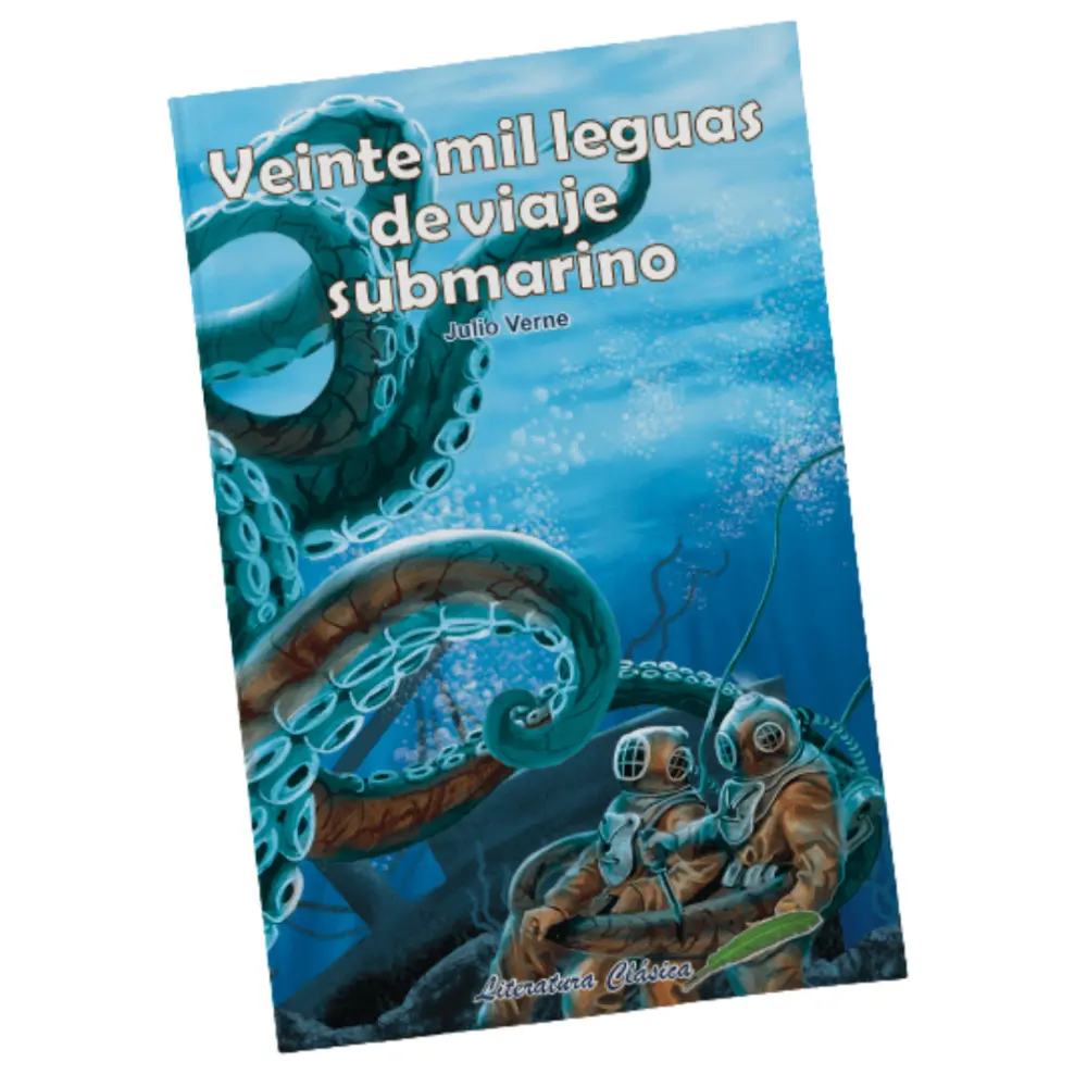 LIBRO LITERATURA CLASICA RAF 20 MIL LEGUAS DE VIAJE SUBMARINO