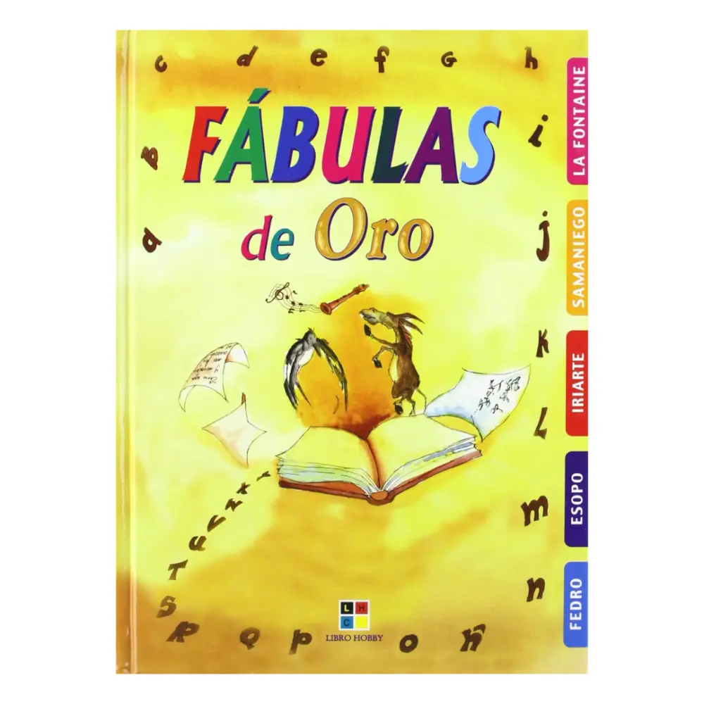 LIBRO FABULAS DE ORO RAF