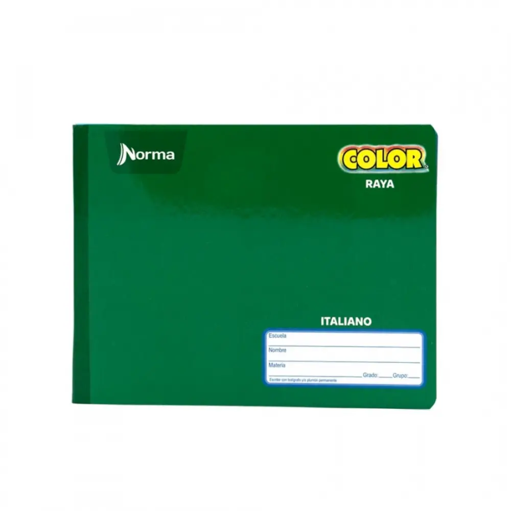 CUADERNO NORMA COSIDO F. ITALIANA 100 H. RAYA