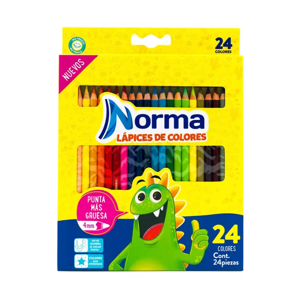 COLORES NORMA C/24 PZAS.