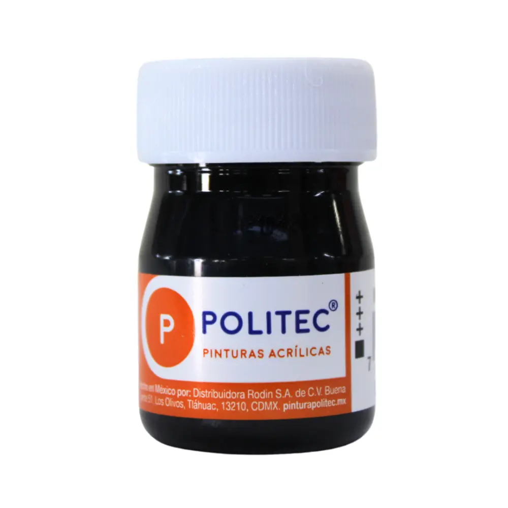 PINTURA POLITEC 302 NEGRO 20 ML.