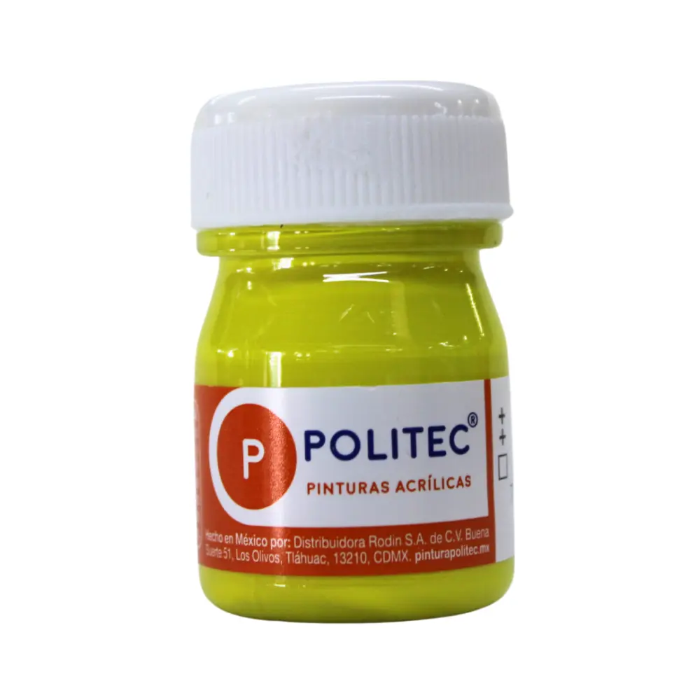 PINTURA POLITEC 307 LIMON 20 ML.