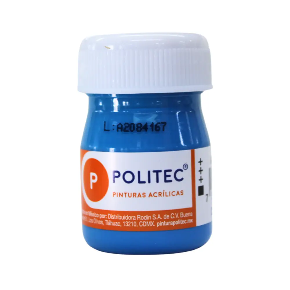 PINTURA POLITEC 313 AZUL CELESTE 20 ML.