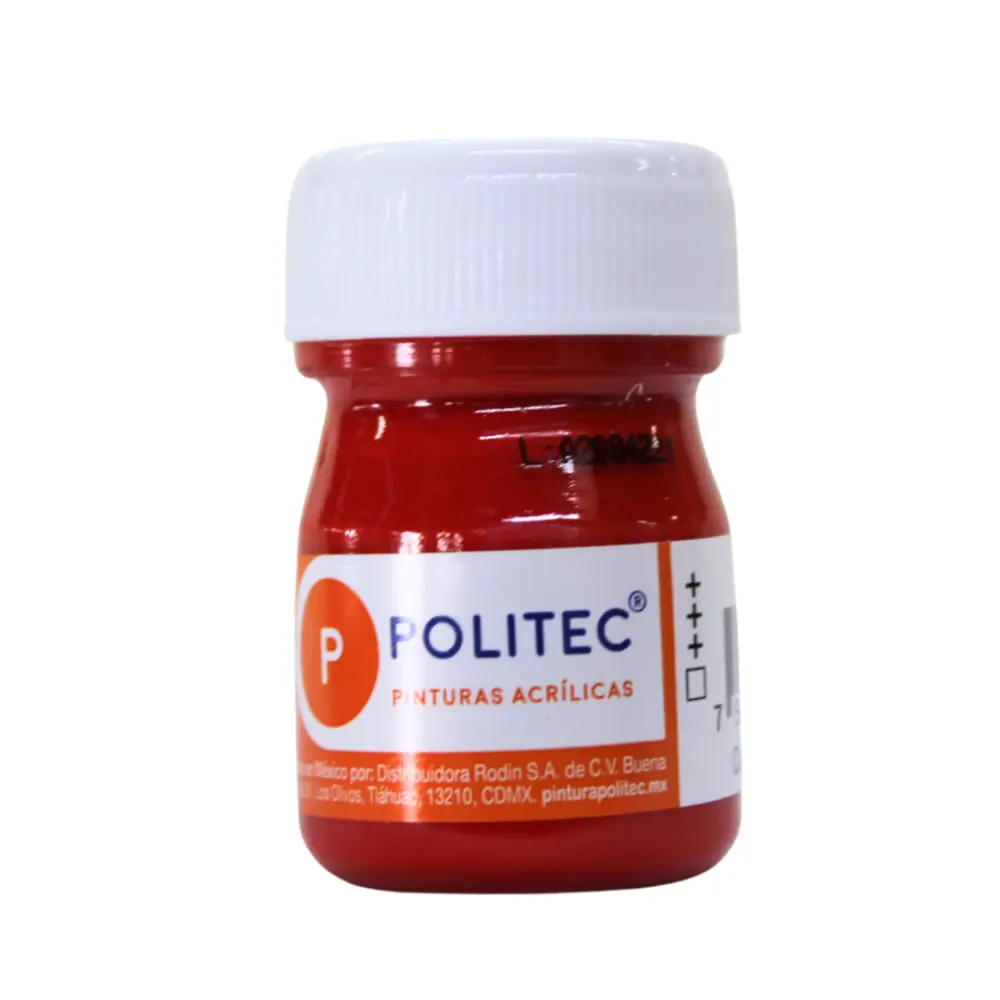 PINTURA POLITEC 314 ROJO 20 ML.