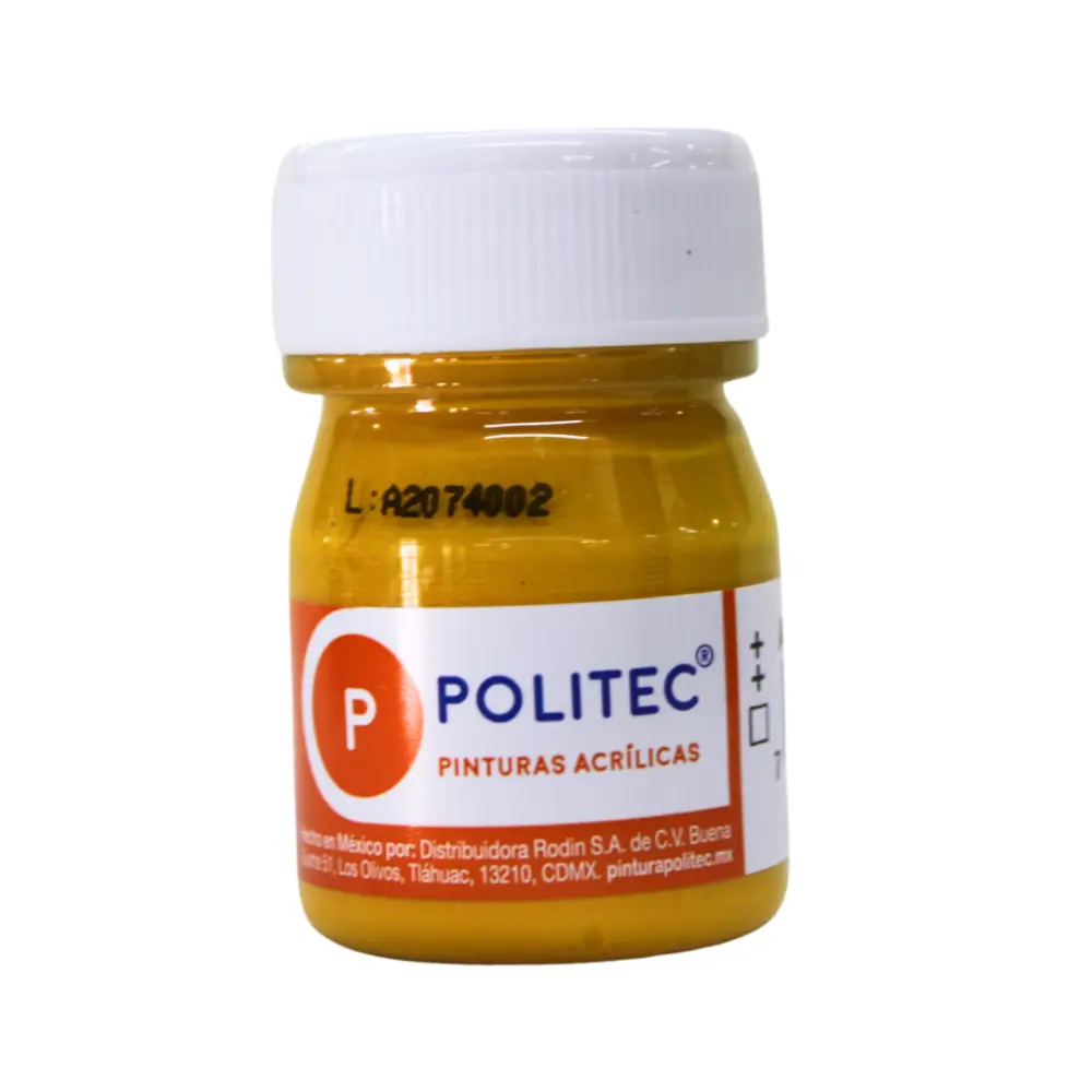 PINTURA POLITEC 318 AMARI MEDIO 20 ML.