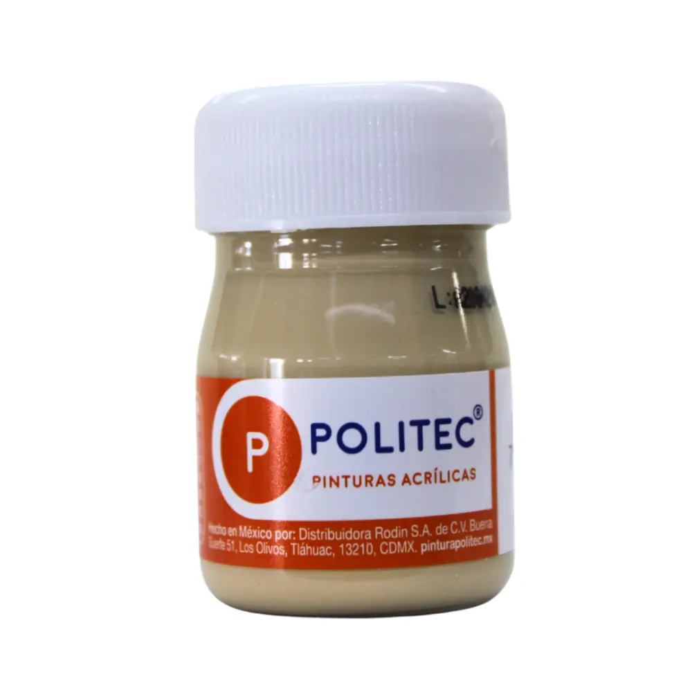 PINTURA POLITEC 320 CREMA 20 ML.