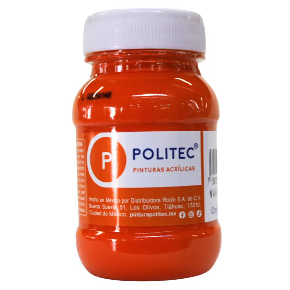 PINTURA POLITEC 308 100 ML. NARANJA