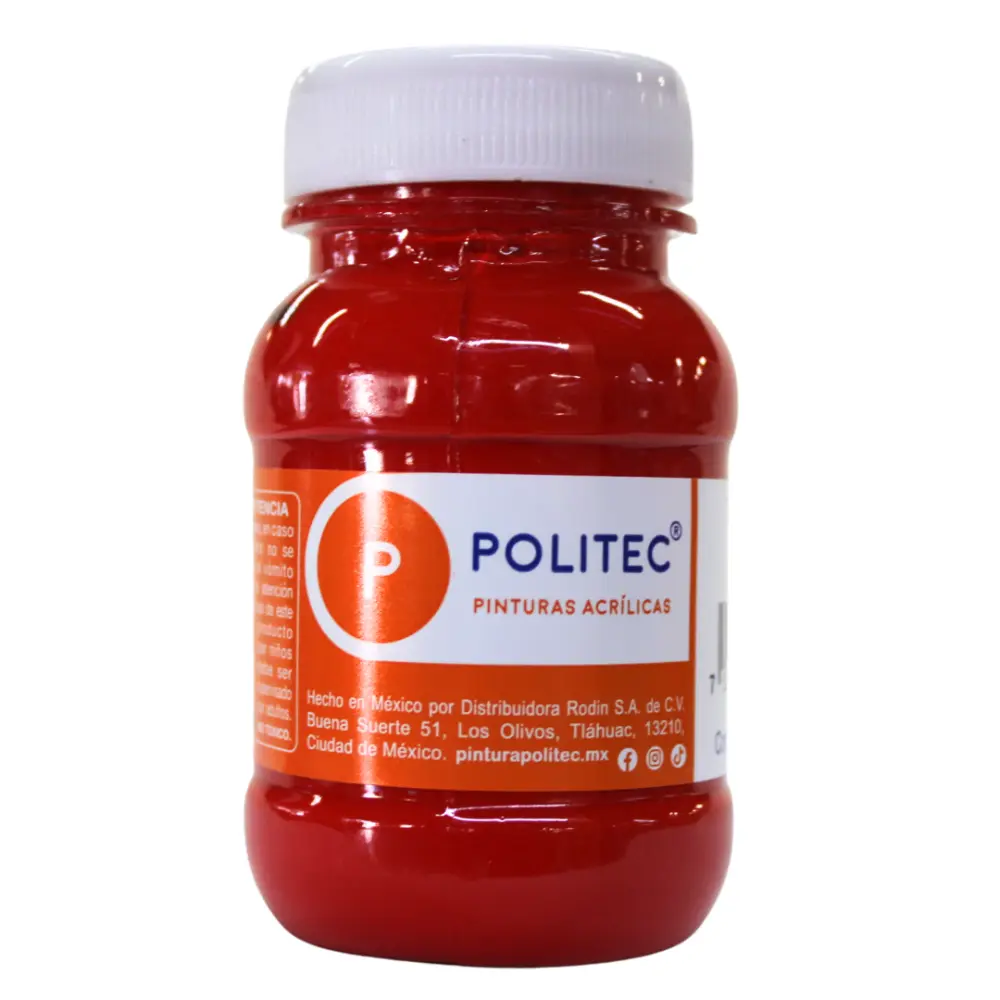 PINTURA POLITEC 314 100 ML. ROJO
