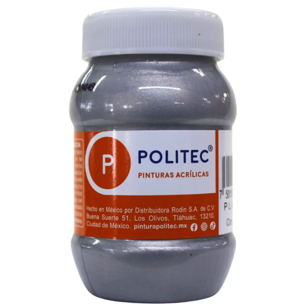 PINTURA POLITEC 701 100 ML. PLATA