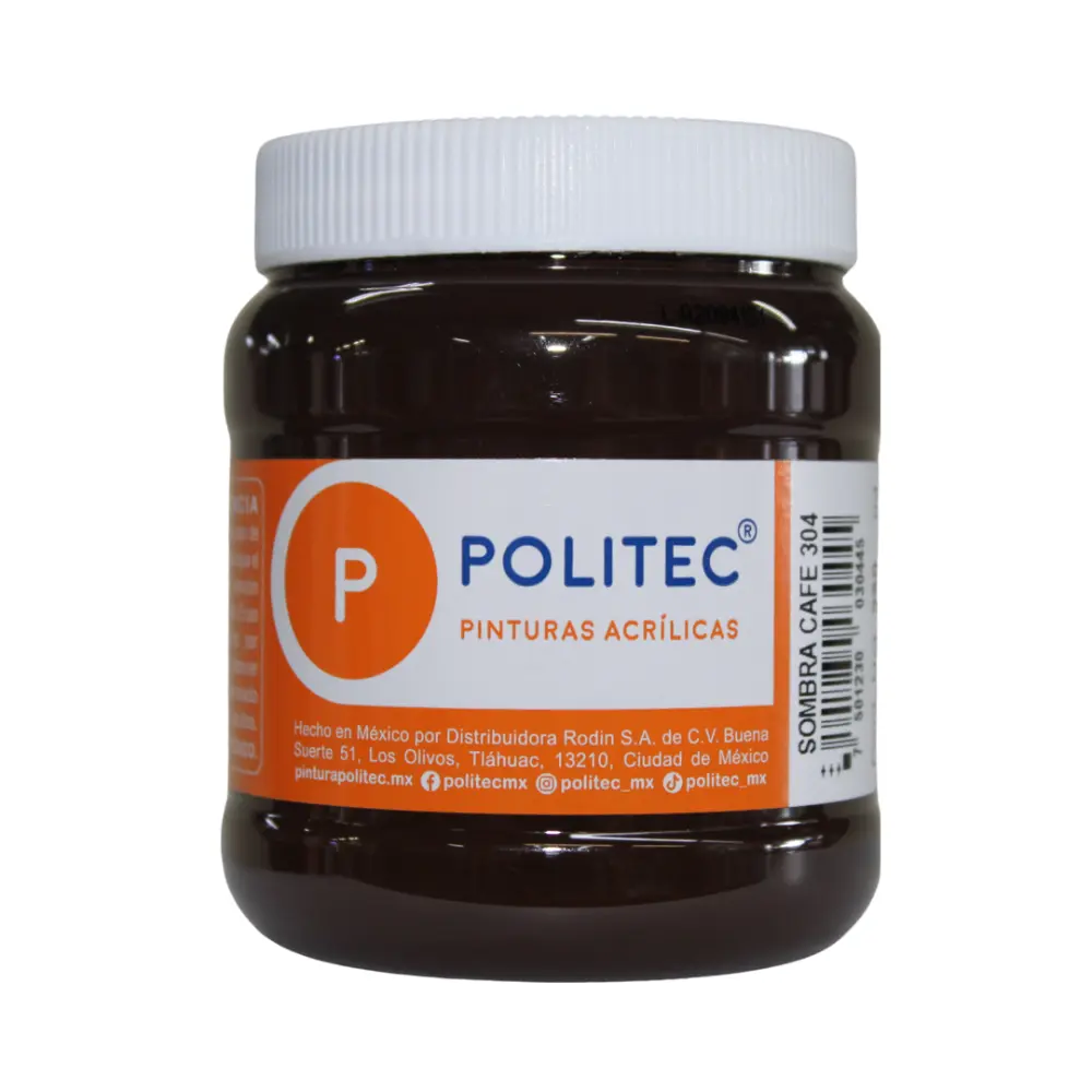 PINTURA POLITEC 304 250 ML. SOMBRA CAFE