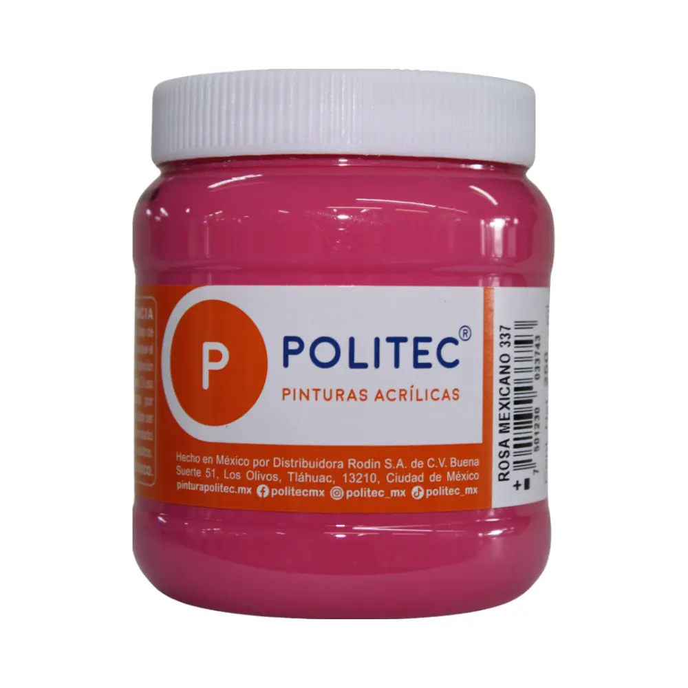 PINTURA POLITEC 337 250 ML. ROSA MEXICANO