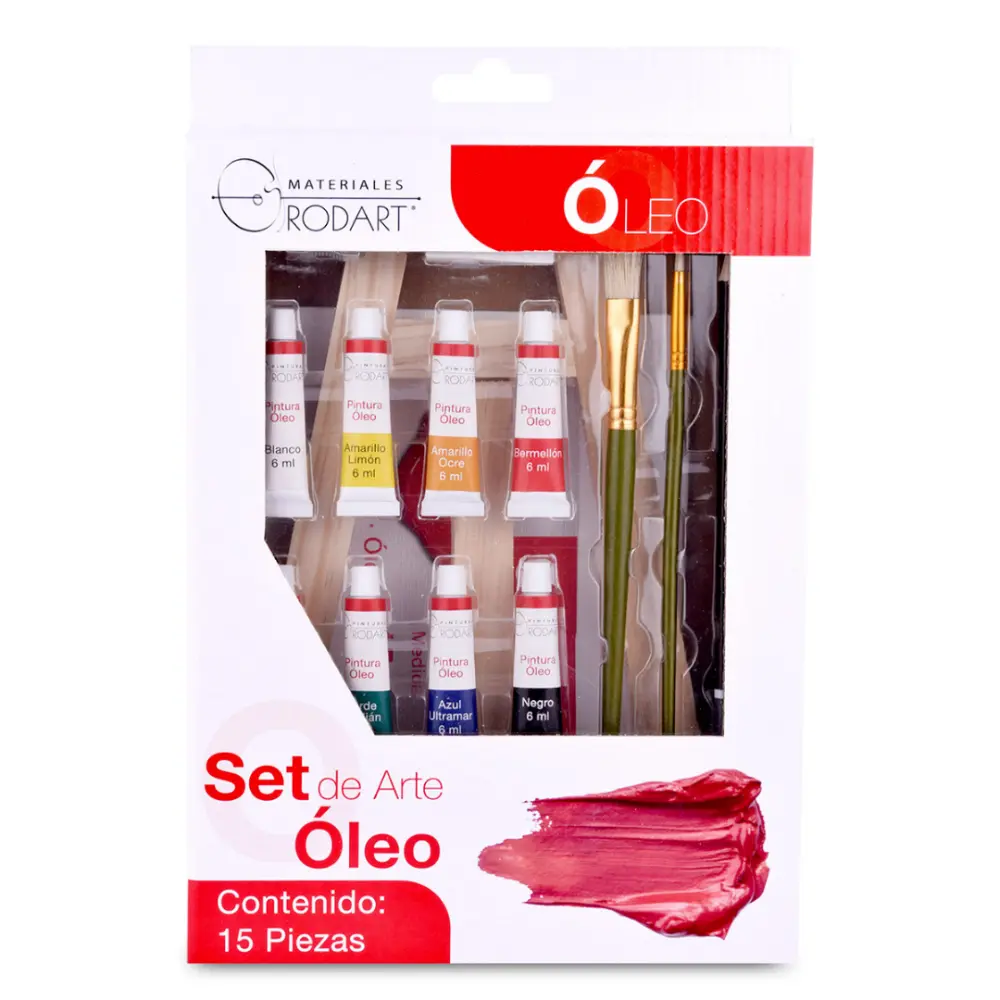 SET DE ARTE OLEO RODART C/15 PZAS.