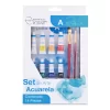 SET DE ARTE ACUARELA RODART C/14 PZAS.