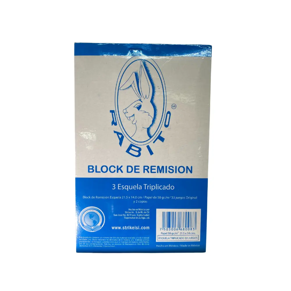 BLOCK 1051 REMISION ESQ TRIP RABITO