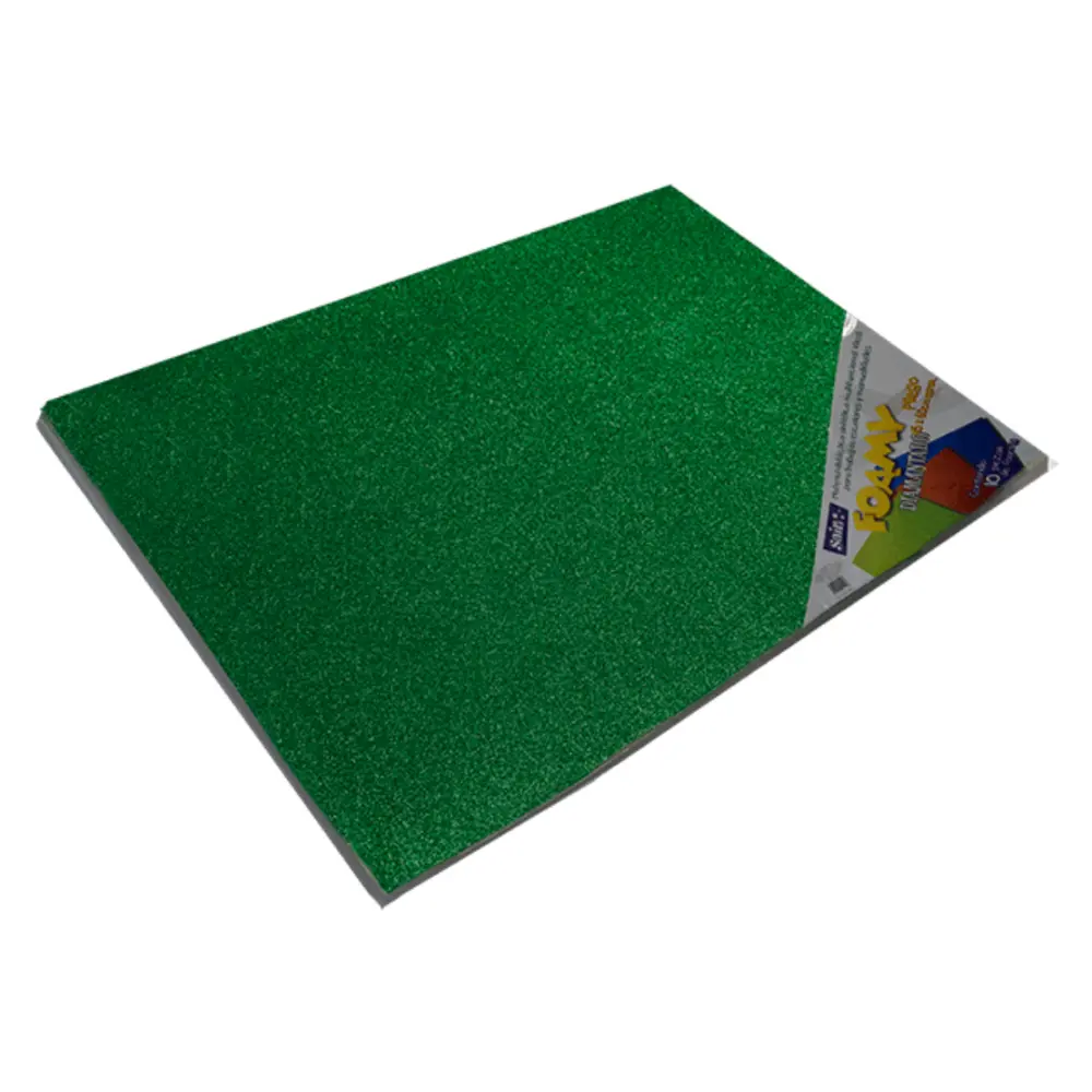 FOAMY DIAMANTADO SAIRA 43X56 CMS. PTE. C/10 05 VDE. SECO
