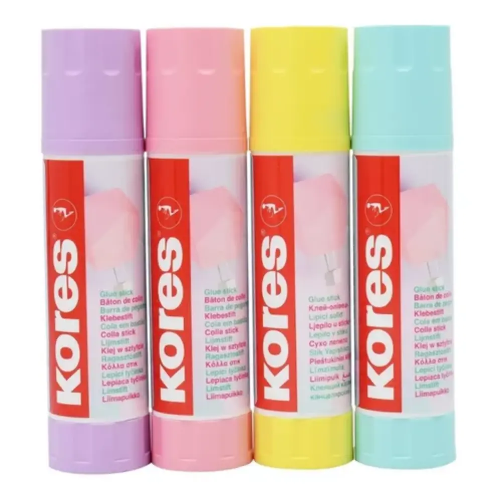 LAPIZ ADHESIVO KORES BARRIL PASTEL 20 GRS.