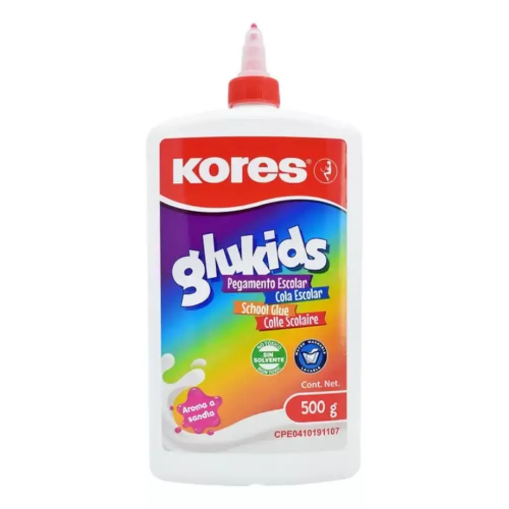 PEGAMENTO BLANCO GLUE KIDS 500 GR.
