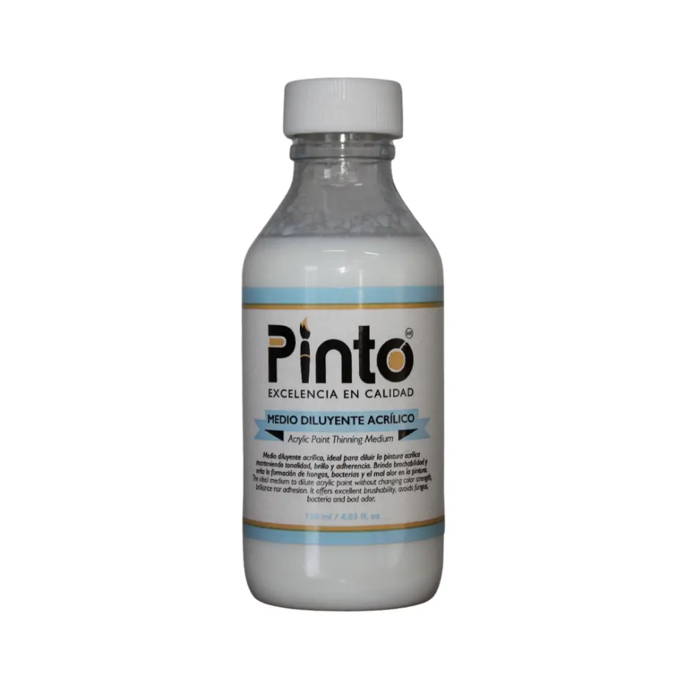 MEDIO DILUYENTE PINTO PARA PINTURA ACRILICO 120ML