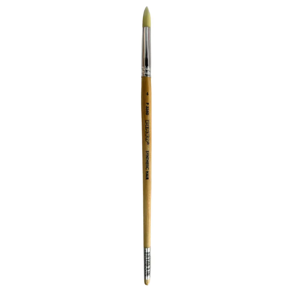 PINCEL PINTO REDONDO PELO MARFIL SINTETICO P3350-6
