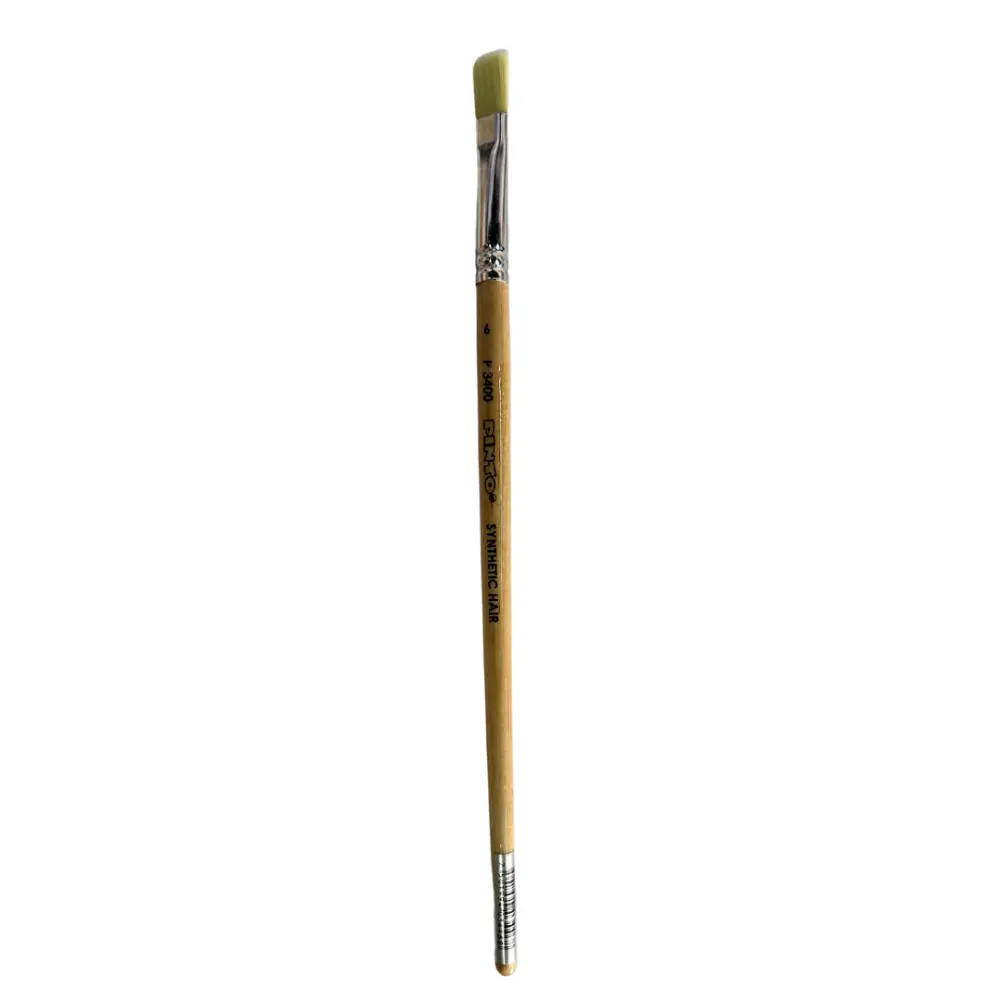 PINCEL PINTO PLANO PELO MARFIL SINTETICO P3400-6