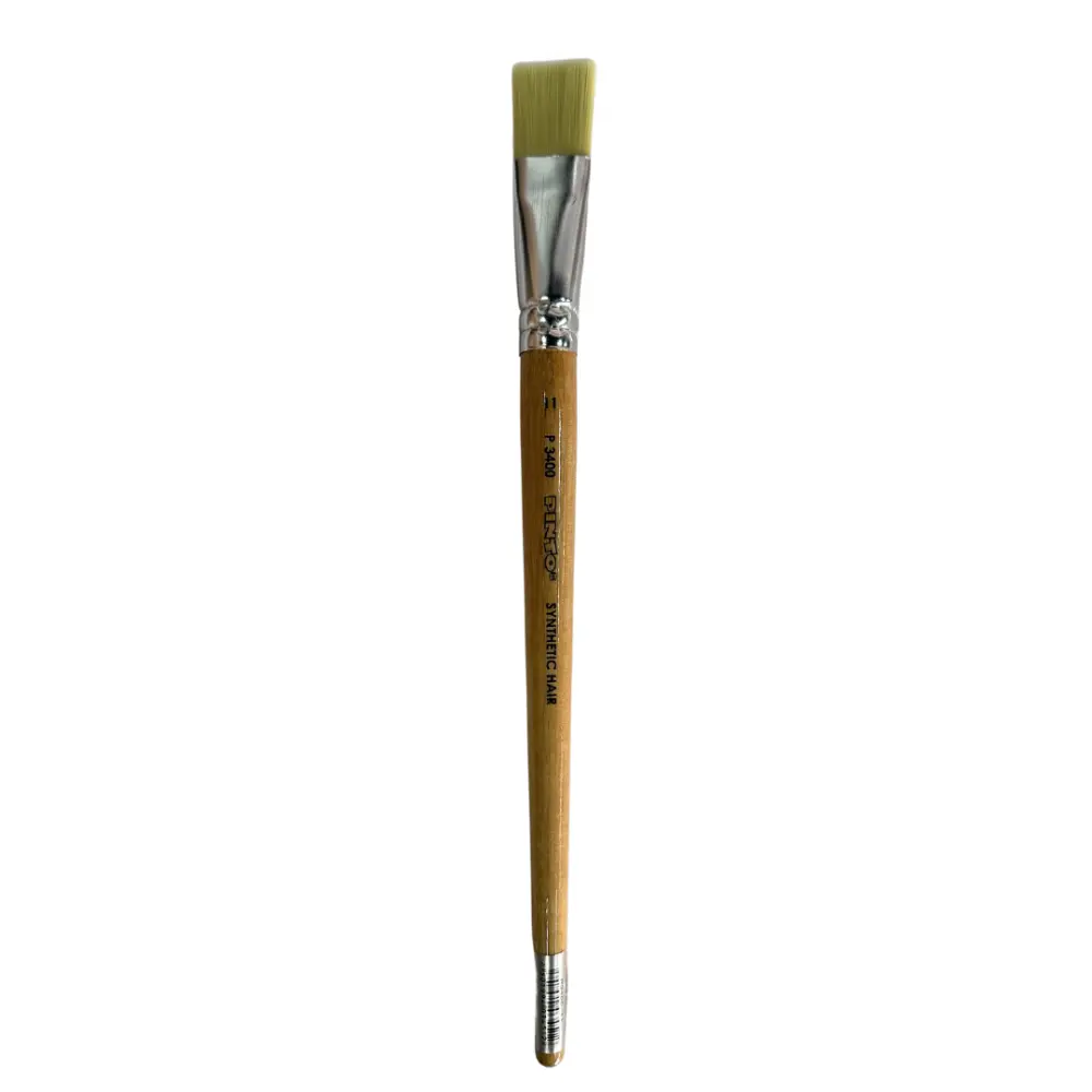 PINCEL PINTO PLANO PELO MARFIL SINTETICO P3400-11