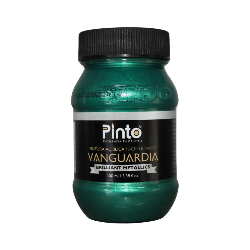 ACRILICO PINTO VANGUARDIA 567 ESMERALDA METALICO 100ML
