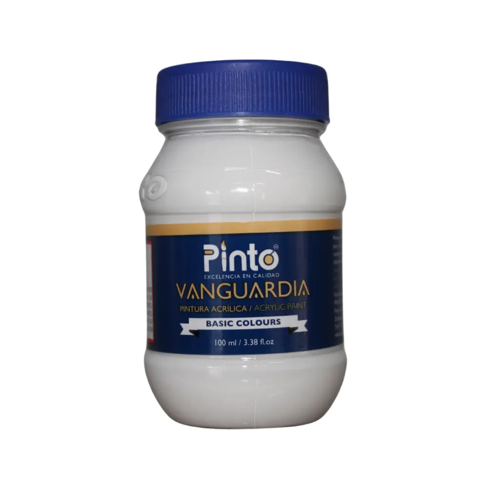ACRILICO PINTO VANGUARDIA 701 BLANCO DE TITANIO 100ML