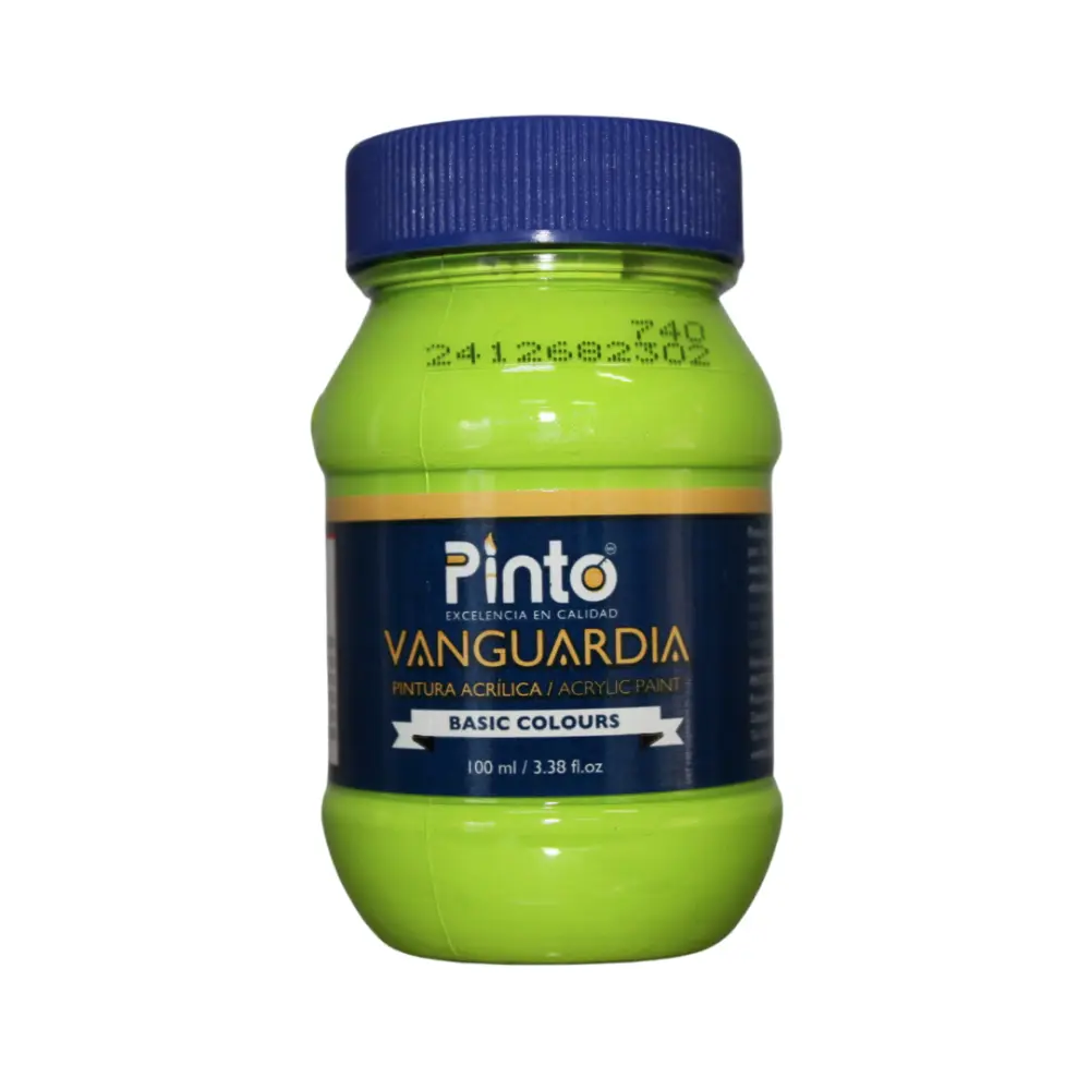 ACRILICO PINTO VANGUARDIA 740 VERDE LIMON 100ML