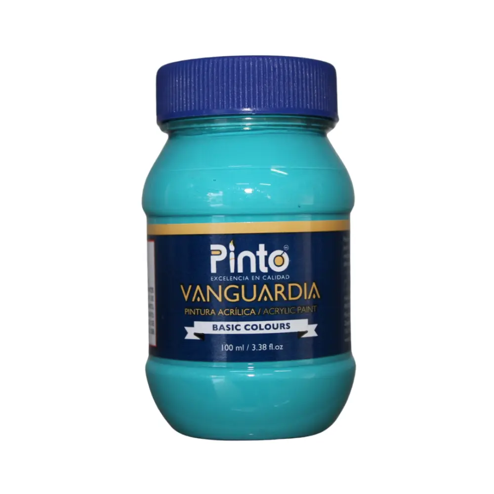 ACRILICO PINTO VANGUARDIA 755 AZUL LAGUNA 100ML