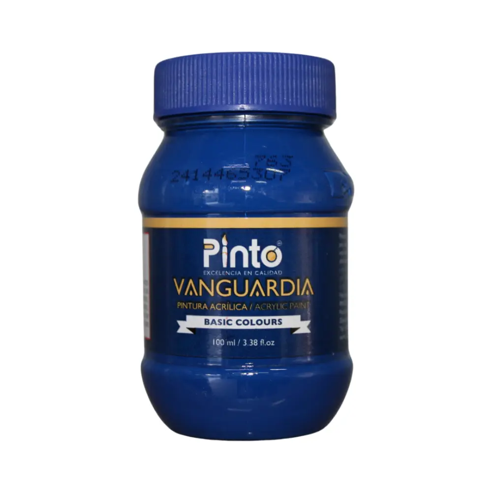 ACRILICO PINTO VANGUARDIA 763 AZUL CYAN 100ML