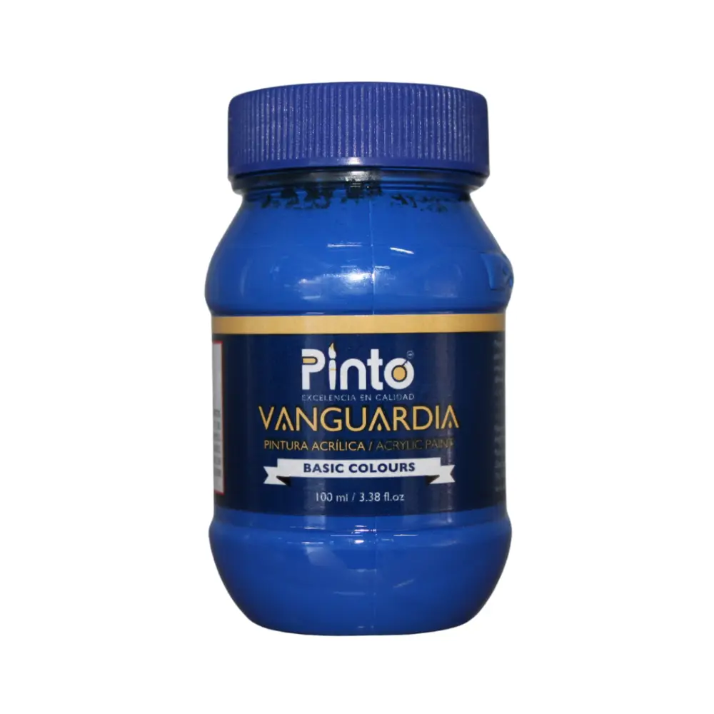 ACRILICO PINTO VANGUARDIA 766 AZUL COBALTO 100ML