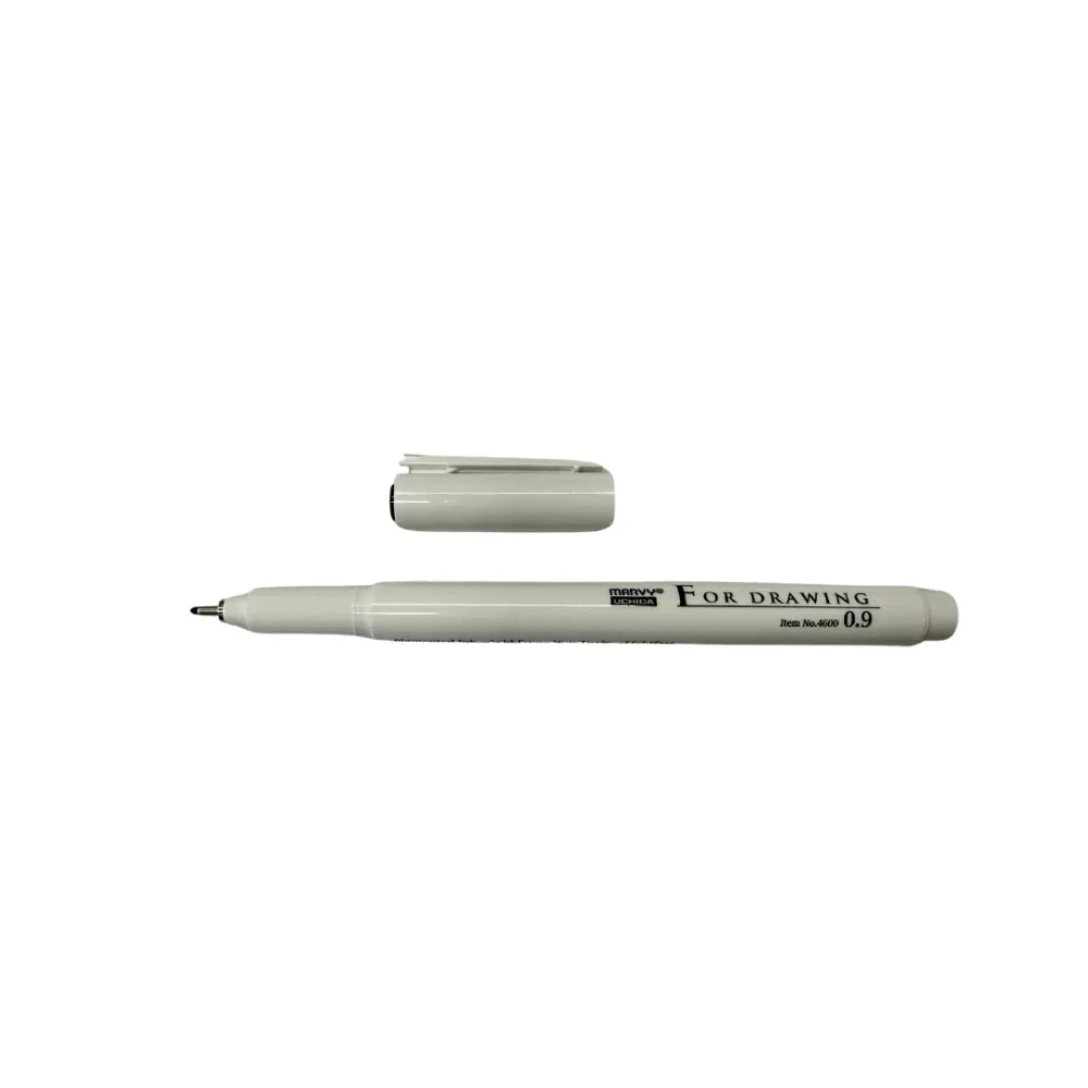 MARCADOR 0.9MM. BLACK MARVY #4600 FOR DRAWING