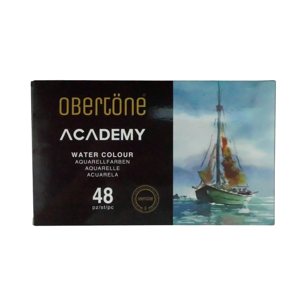 SET CON 48 ACUARELAS OBERTONE ACADEMY 300824