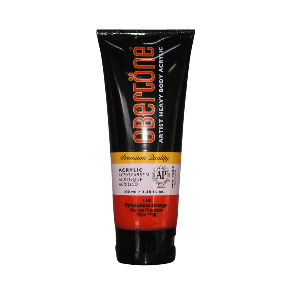 PINTURA ACRÍLICA - 110 NARANJA PIRAZOLONA 100ML ACR ARTIST HEAVY BODY