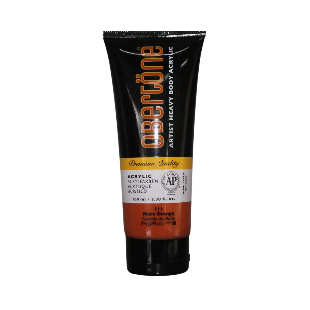 PINTURA ACRÍLICA - 111 NARANJA DE MARTE 100ML ACR ARTIST HEAVY BODY
