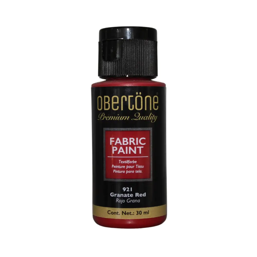 PINTURA TEXTIL OBERTONE 921 ROJO GRANNA 30ML