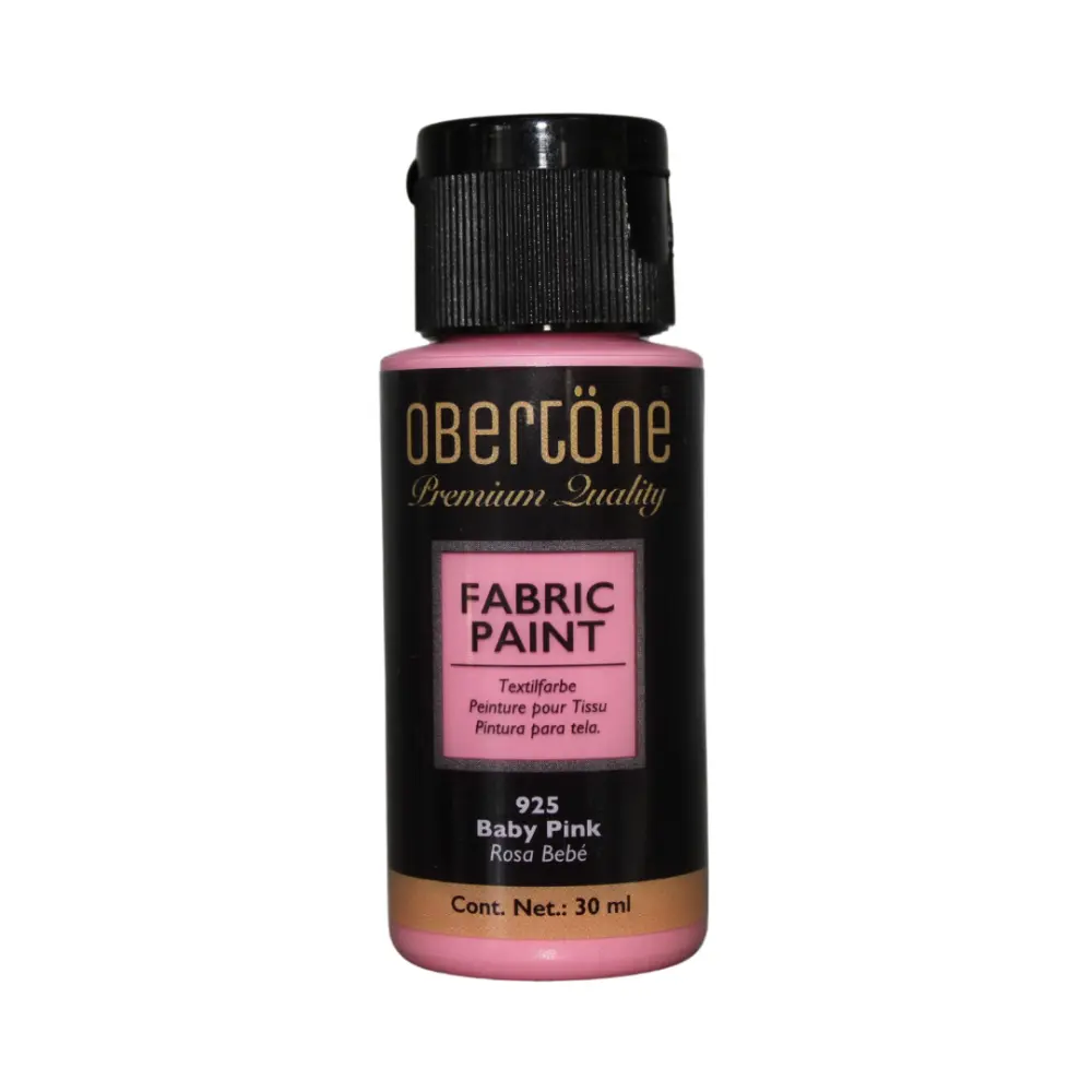 PINTURA TEXTIL OBERTONE 925 ROSA BEBE 30ML